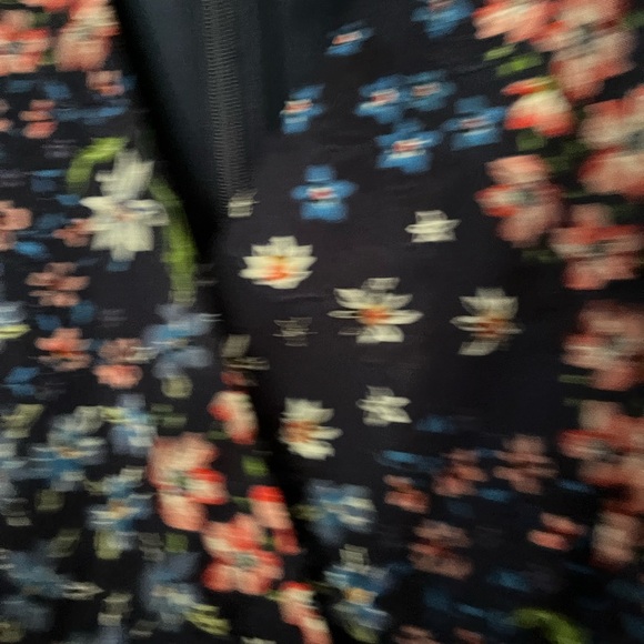 Kensie Floral Navy Dress - Picture 5 of 9